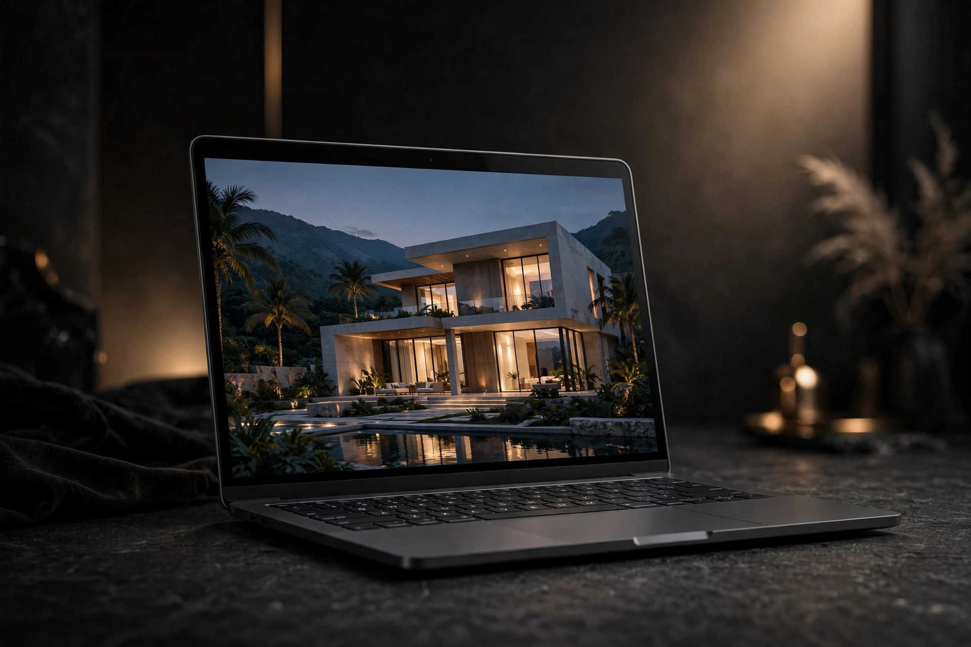 Peak Living real estate website concept