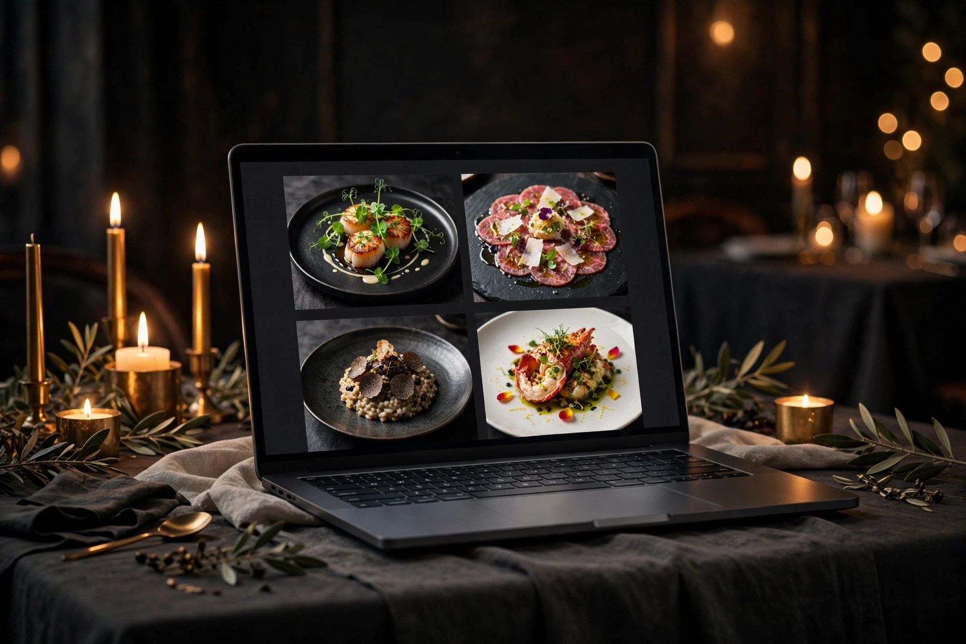 Steam and Stone restaurant brand concept